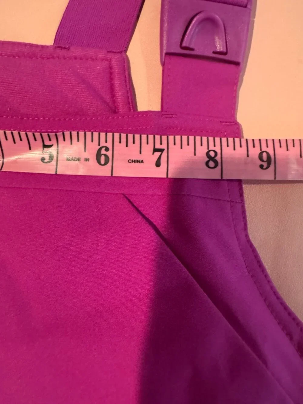 All In Motion Snow Pink Bib Girls size XL 14 Brand New